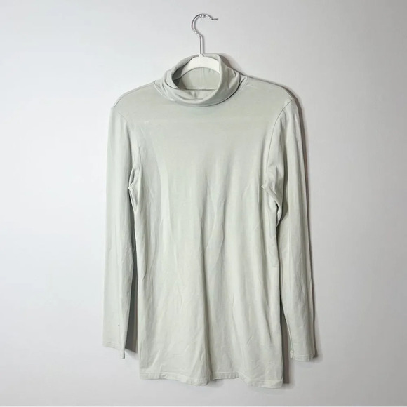 Universal Standard Jersey Turtleneck in Mineral Gray - Picture 2 of 8